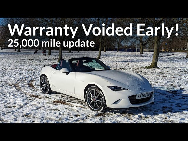 Why Did Mazda Void My Warranty Early? | 25,000 mile Update | Long Term Review