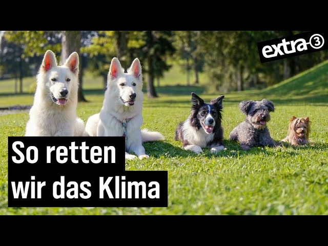 Kampage für mehr Haustiere und weniger Menschen | extra 3 | NDR