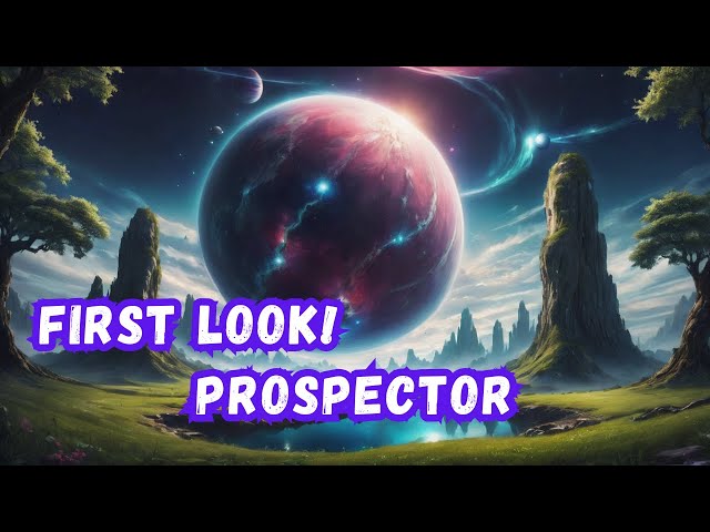 First Look Into This RELAXING Mining, Crafting and Trading Survival Game | Prospector