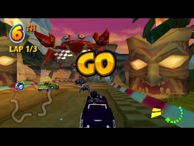 Crash Tag Team Racing PSP Xlink Multiplayer