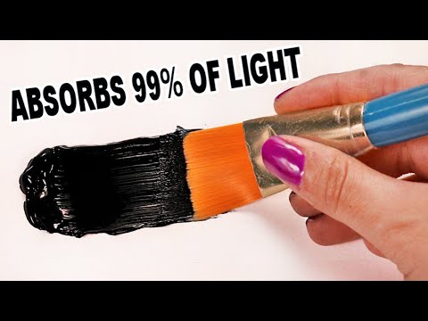 Testing The World's BLACKEST Paint..(i can't believe this is real)