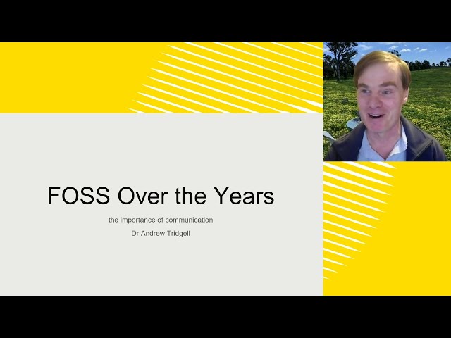 FOSS over the years