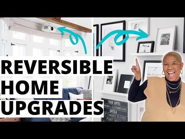 Affordable Temporary Luxury Home Decor Upgrades *Renter Friendly* -You Haven't Heard These Before