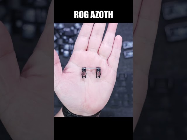 I made my ROG Azoth BETTER with these simple MODS! - #shorts