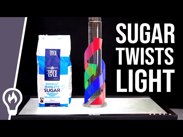 Why Sugar Always Twists Light To The Right - Optical Rotation