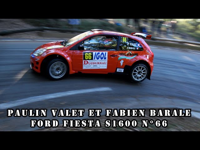 Rallye du Var 2023 - Ford Fiesta S1600 N°66  - Paulin VALET et Fabien BARALE