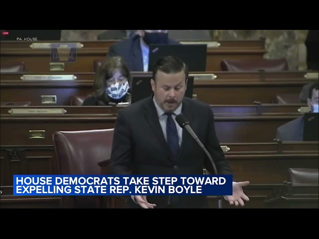 Pennsylvania House Democrats take step toward expelling State Rep. Kevin Boyle