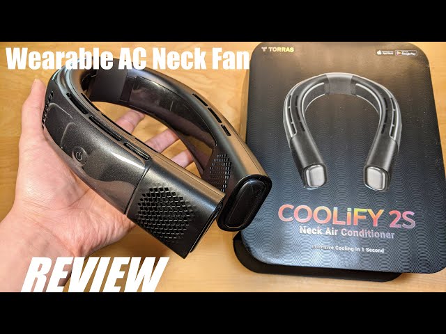REVIEW: Torras Coolify 2S Wearable Neck Air Conditioner - App Control!