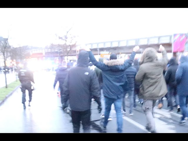 VfL Bochum Fan-Marsch in Bielefeld | Fan Perspektive (Mitten drin)