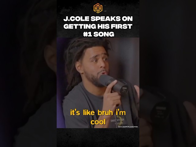 J. Cole speaks on getting his first #1 Song