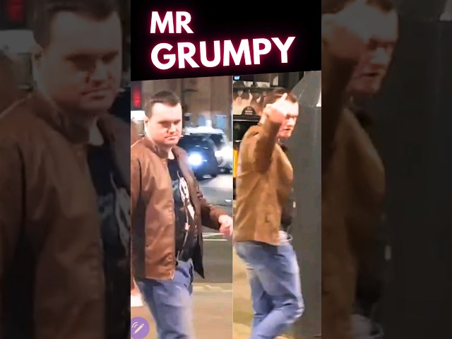 MR GRUMPY HAS OUTBURST !!!