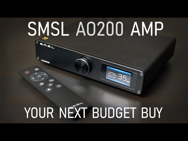 SMSL AO200 is a Good Class D Amp