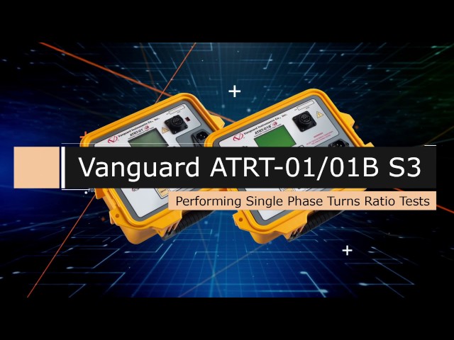Performing a Single Phase Turns Ratio Test with the Vanguard ATRT-01 S3 Turns Ratio Tester
