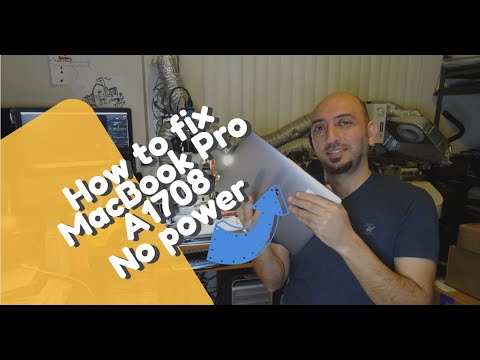 How to fix MacBook pro 13" A1708 no power 820-00840-A
