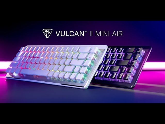 Turtle Beach Vulcan II Mini Air Wireless 65% Optical Mechanical Gaming Keyboard