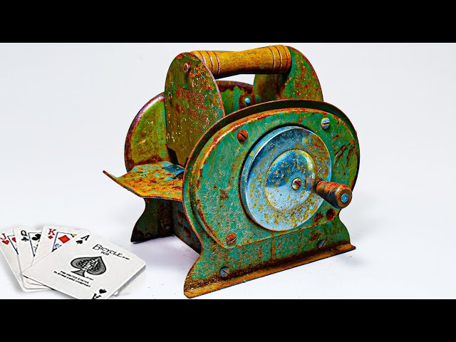 1950’s Casino Card Shuffler Restoration - How Does It Work?
