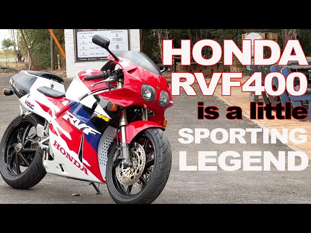 RVF400 an affordable way to get a taste of Honda's V4 world; small, beautiful and still desirable.