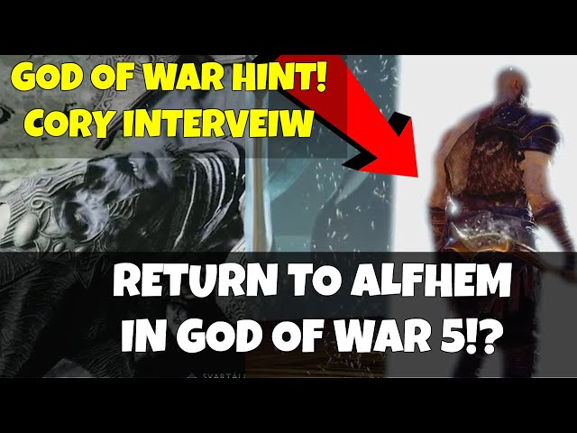 God of War 5 News/Hints- Alfheim REVISITED! A BIGGER Story between light and dark elves