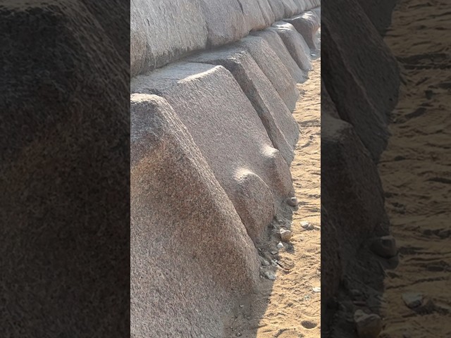Bosses (Nubs) on the Menkaure Pyramid Granite Casing Stones