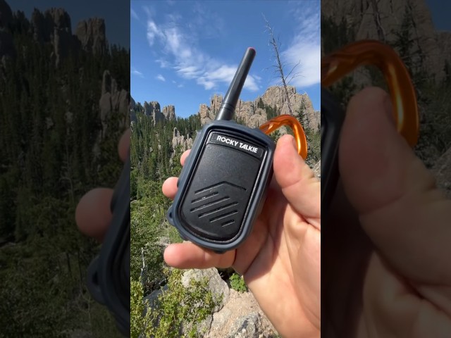 How Do I Stay Connected Outdoors? #walkietalkie #shorts
