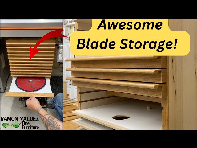 This Saw Blade Storage Cabinet is Awesome!