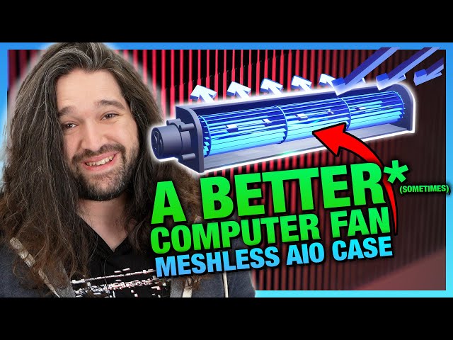 A Better Computer Fan - Sometimes: Cross-Flow Meshless AIO Case Benchmarks & Review