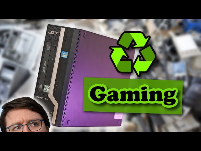 I Bought The Cheapest PC From My Local Recycling Center