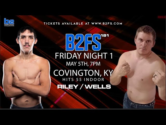 B2 Fighting Series 181 | Ethan Riley vs Nick Wells 170 Ammy