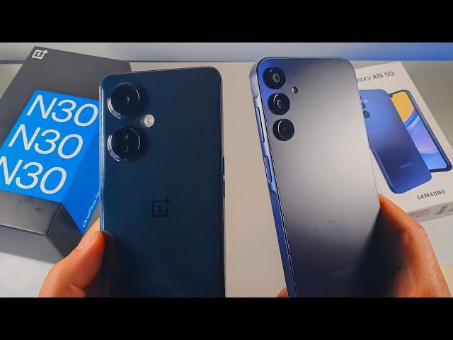 Samsung Galaxy A15 5g Vs OnePlus Nord N30 | Detailed Comparison!