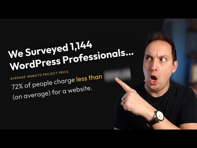 Honest Thoughts on the 2024 WordPress Professionals Survey Results