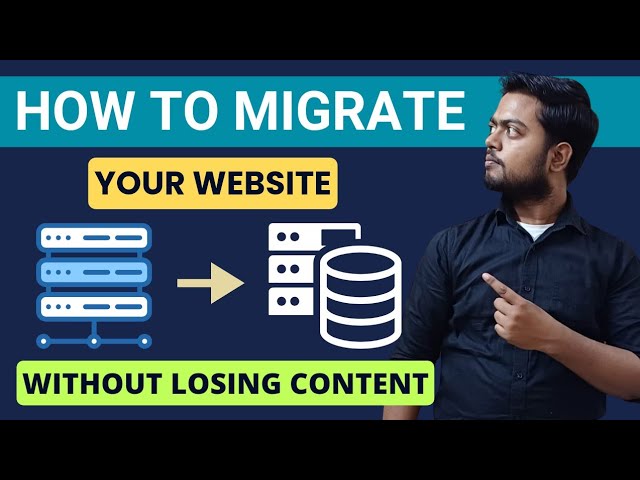 How to migrate website from one hosting to another ( Without losing any content )