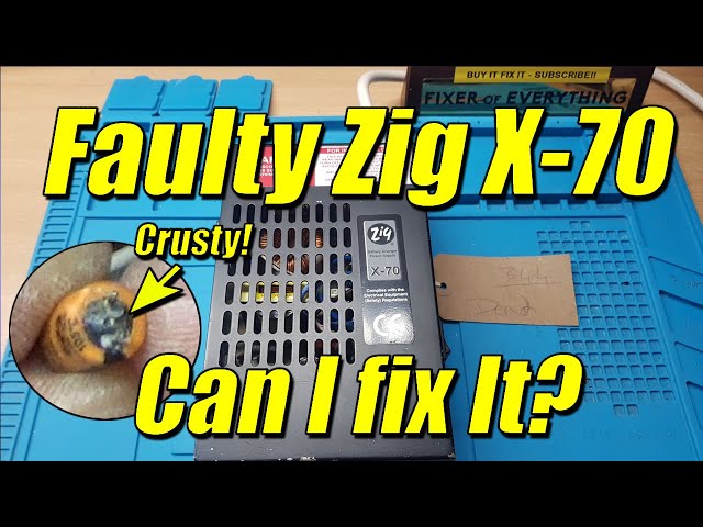 Faulty ZIG X-70 Caravan Battery Charger / Power Supply | Can I FIX it?