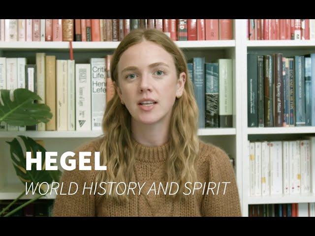 Hegel: Philosophy of world history and spirit