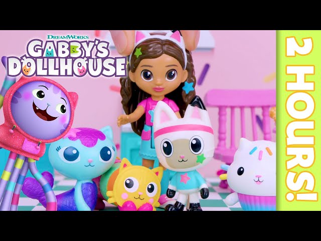 ⏰ 2 HOURS of Gabby's Dollhouse Toy Play Adventures!