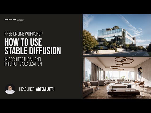 How to use STABLE DIFFUSION in Architectural and Interior Visualization