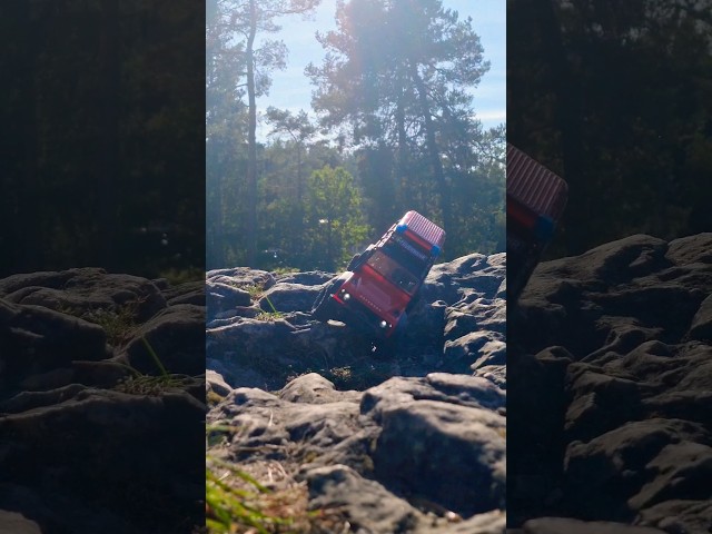 Nice crawling with traxxas trx4m #rc #crawler #traxxas #like #subscribe