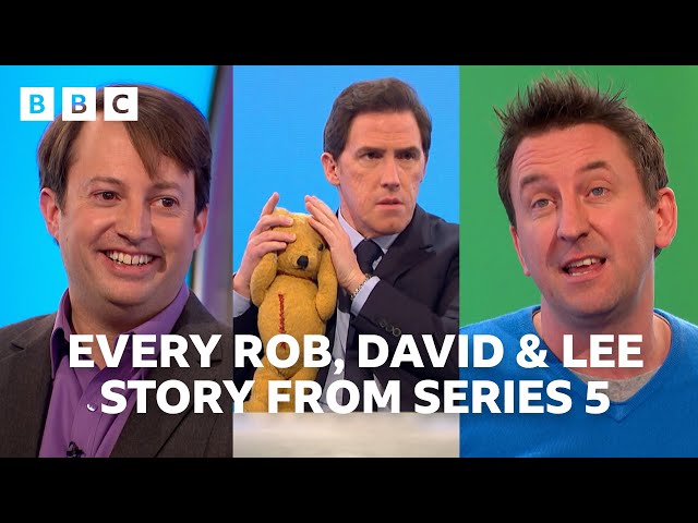Every Rob Brydon, David Mitchell and Lee Mack Story From Series 5 | Would I Lie To You?