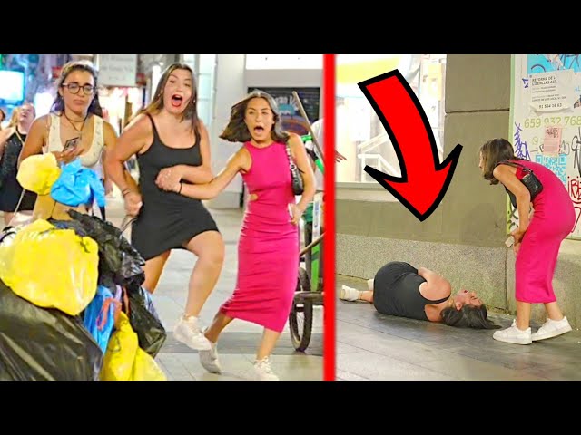 She Gets Very Scare and This Happens!!! TRASHMAN PRANK