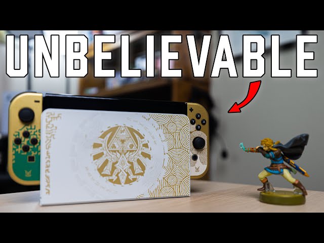 I wasn't going to BUY this but I am so glad I did! | TOTK Switch Unboxing