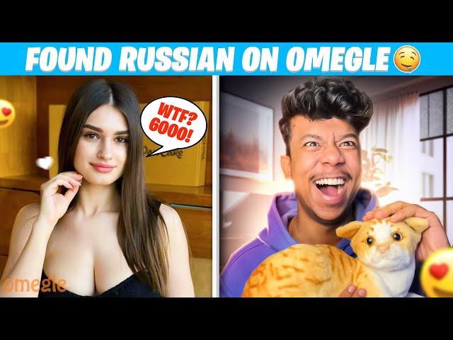 RUSSIAN LOVE ON OMEGLE 😍 | EPIC REACTIONS | RAMESH MAITY