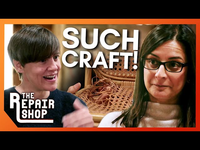 Owner of Homemade Wicker Rocking Chair Shocked by Expert's Praise | The Repair Shop