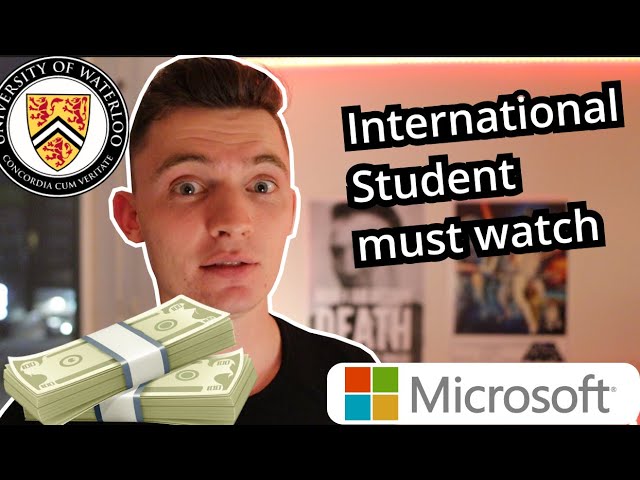 Can You Pay For Waterloo With Co-op (Eng & Math) // How Much I Get Paid @ Microsoft