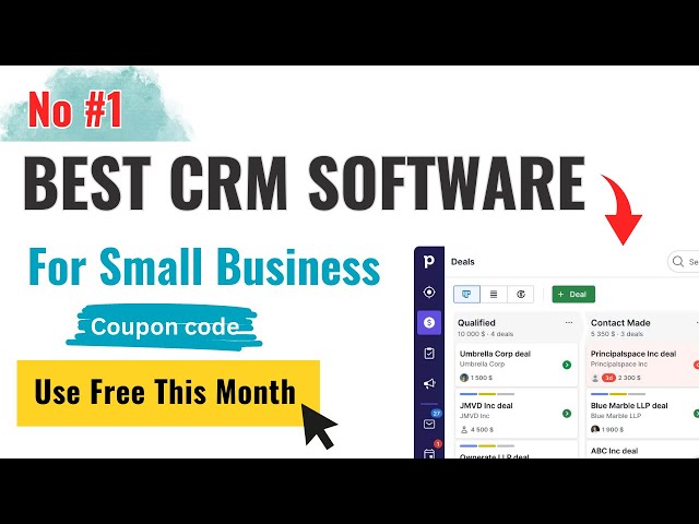No #1 Best CRM Software for Small Business (Use Free This Month)