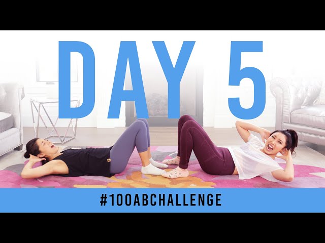 Day 5: 100 Crunches! | #100AbChallenge w/ Kina Grannis