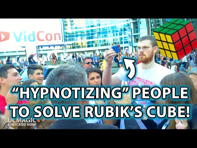 Hypnotizing People to Solve Rubik’s Cube? Magic, Prank & Trolling ft Viners!