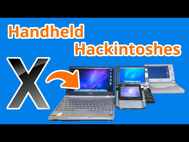 Handheld Hackintosh Assortment Overview and Demo
