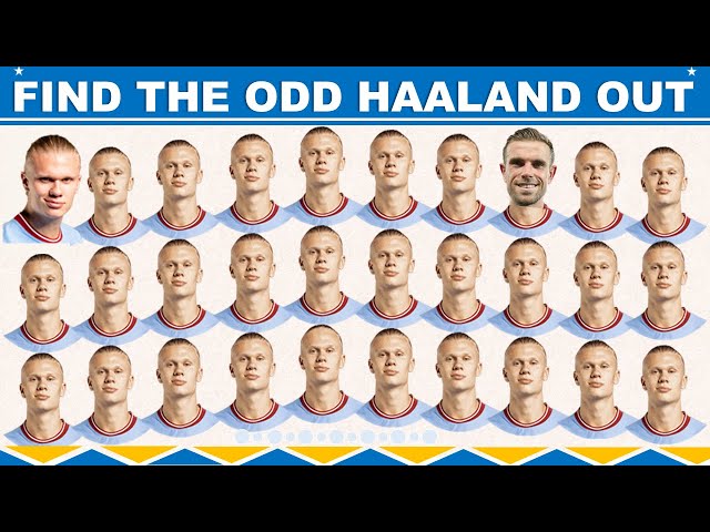 Find the odd one out? can you find Halaand, messi,  neymar, mbappe? | quiz improve your iq level 01