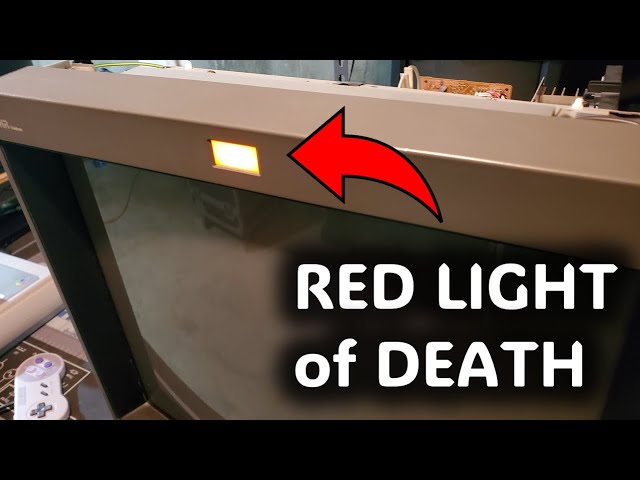 Sony's Red Tally Light of DEATH Repair | Retro PVM CRT