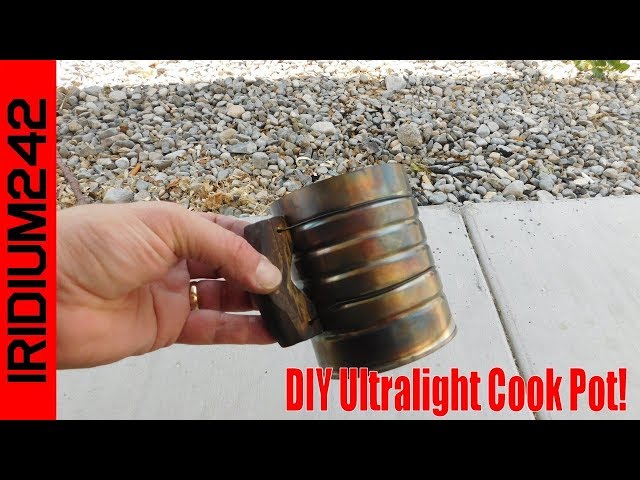 Make Your Own Prepping Gear: DIY Ultralight Cook Pot!