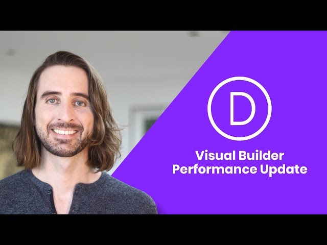 New Visual Builder Loading Performance Enhancements Now Available